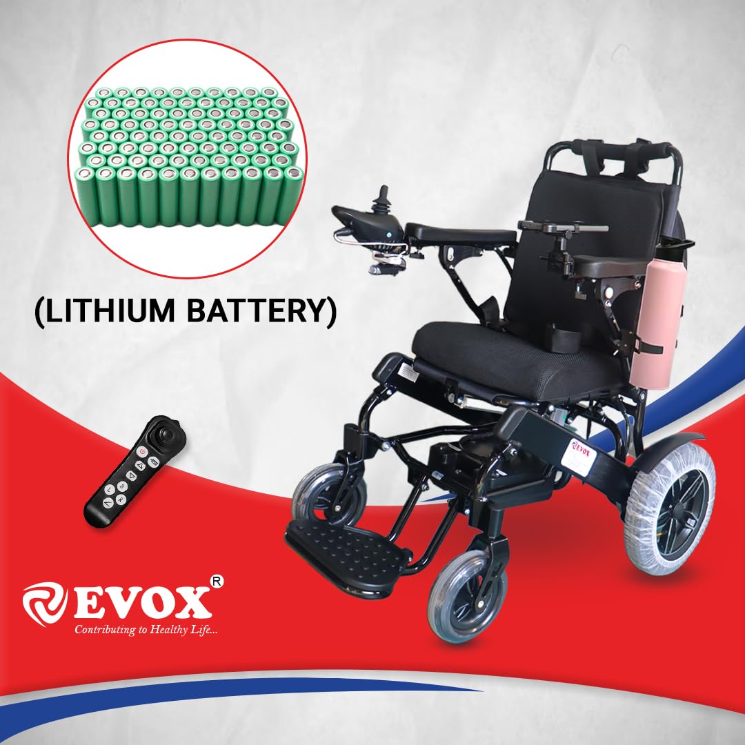 EVOX WC-109A Electric Wheelchair – Fully Automatic with Remote & Joystick