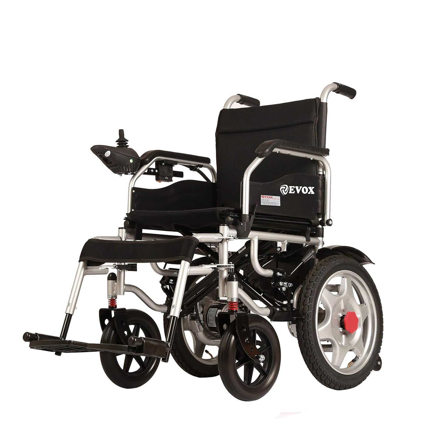 EVOX WC 102-M Electric Wheelchair with Mag Wheels | Portable & Foldable