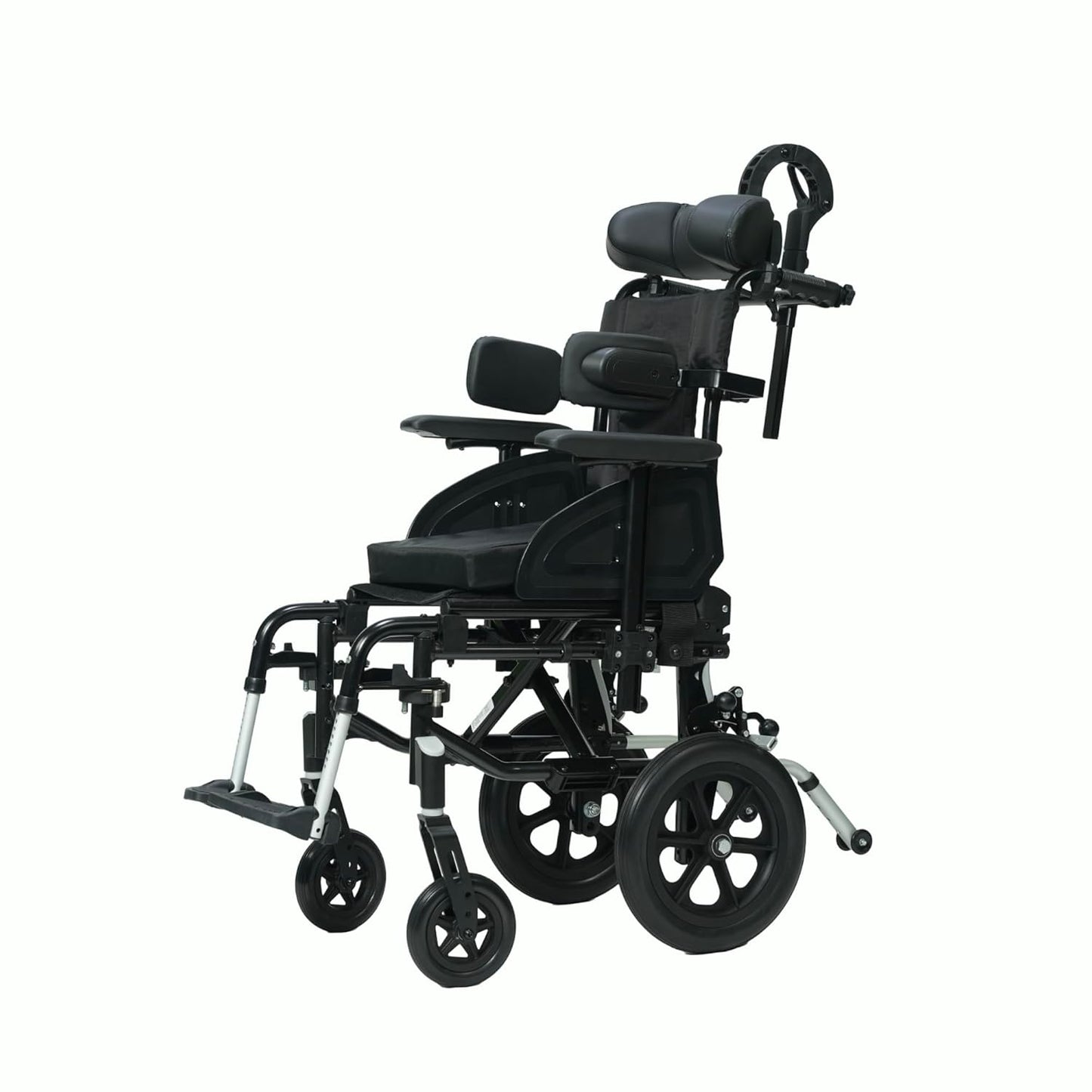 Forza Freedom Junior Transit Wheelchair – Lightweight, Reclining &amp; Attendant-Driven
