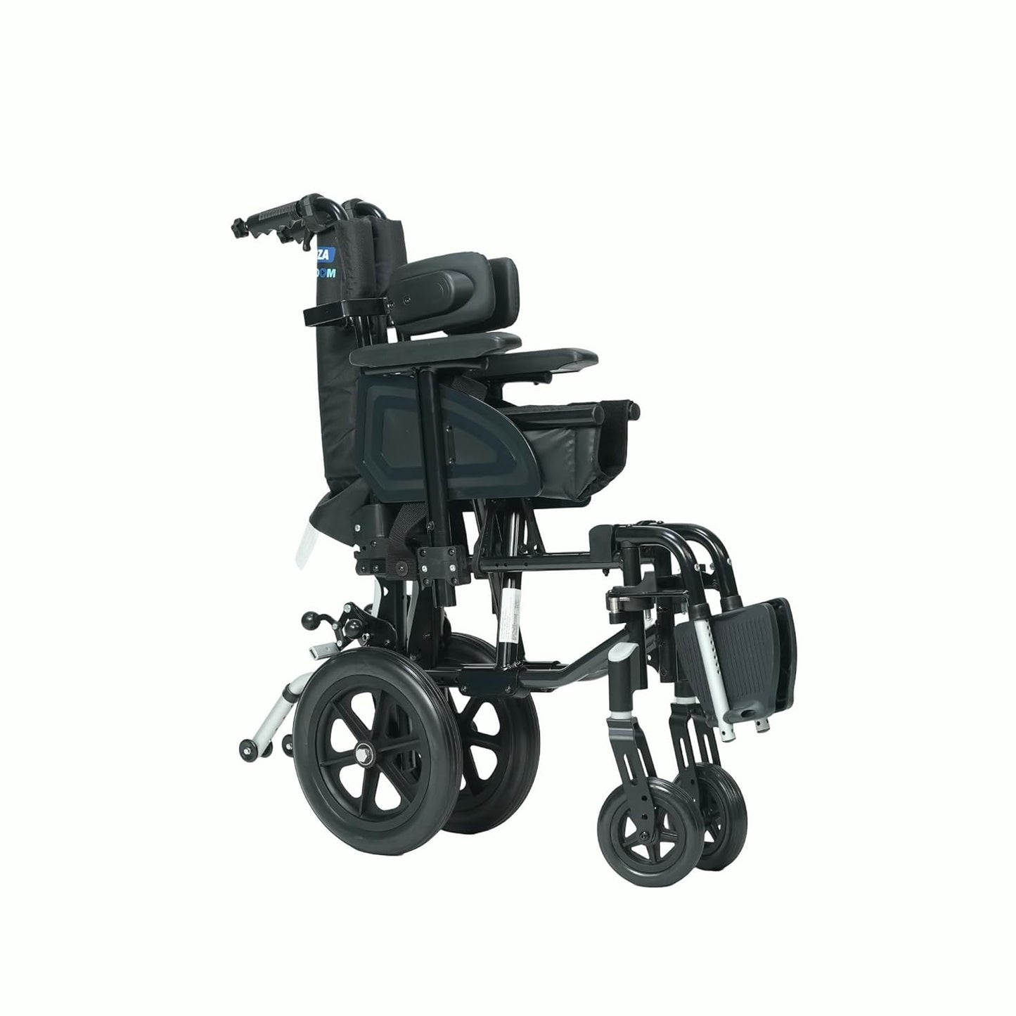 Forza Freedom Junior Transit Wheelchair – Lightweight, Reclining &amp; Attendant-Driven