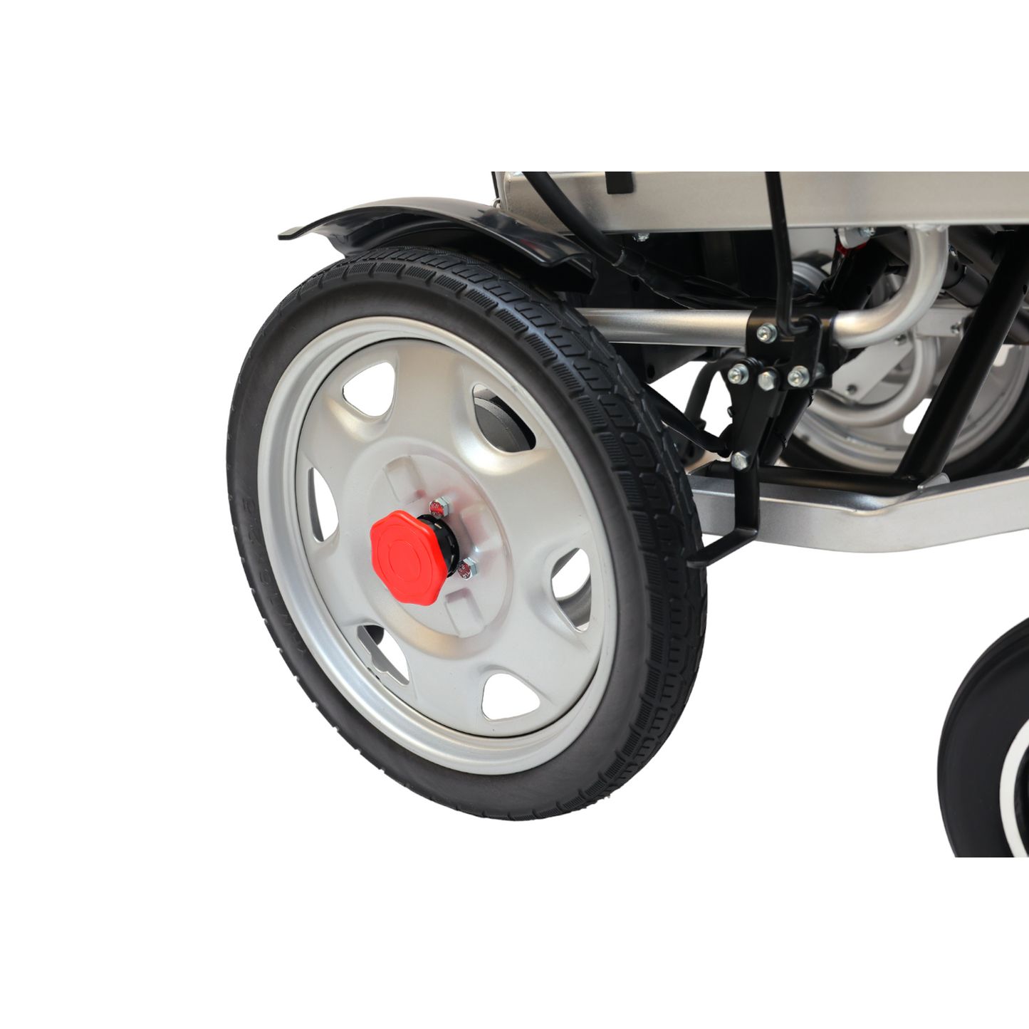 EVOX WC 102-M Electric Wheelchair with Mag Wheels | Portable & Foldable